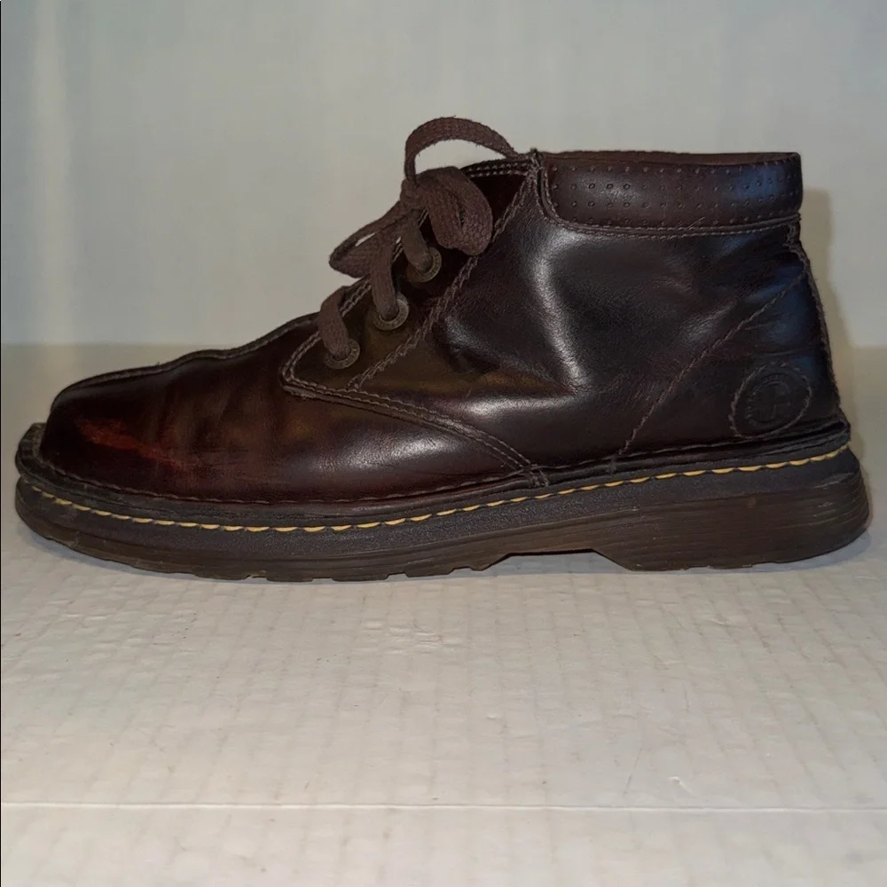 Dr. Martens Marty Brown Leather Chukka Boots